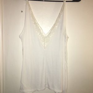 AEO Soft and Sexy Rib Lace Tank